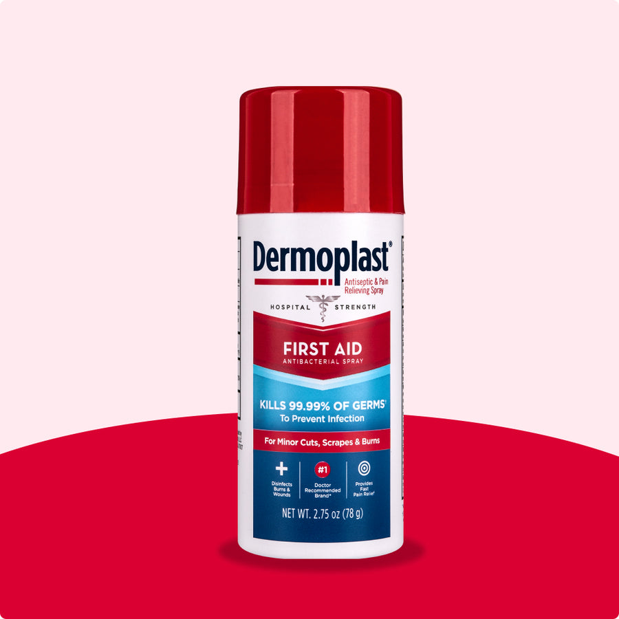 First Aid Spray Relieves Pain & Prevents Infection- Dermoplast®