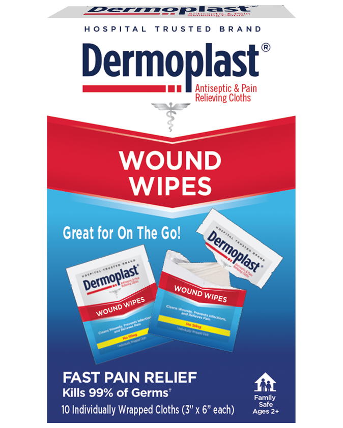 Dermoplast Wound Wipes